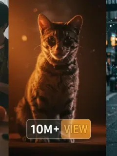 Collage of three viral video thumbnails from 2026 showcasing everyday scenarios that achieved over 10 million views.