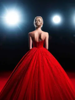 Red Carpet Gown
